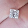 diamant princess cut 1.5 ct.