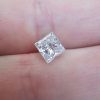 diamant princess cut 1.5 ct.