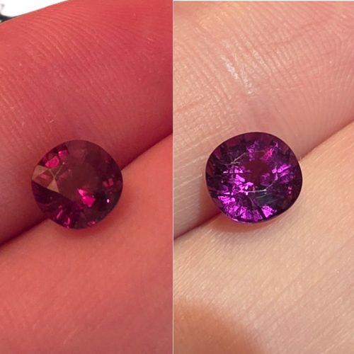 granat color-change 1.91 ct